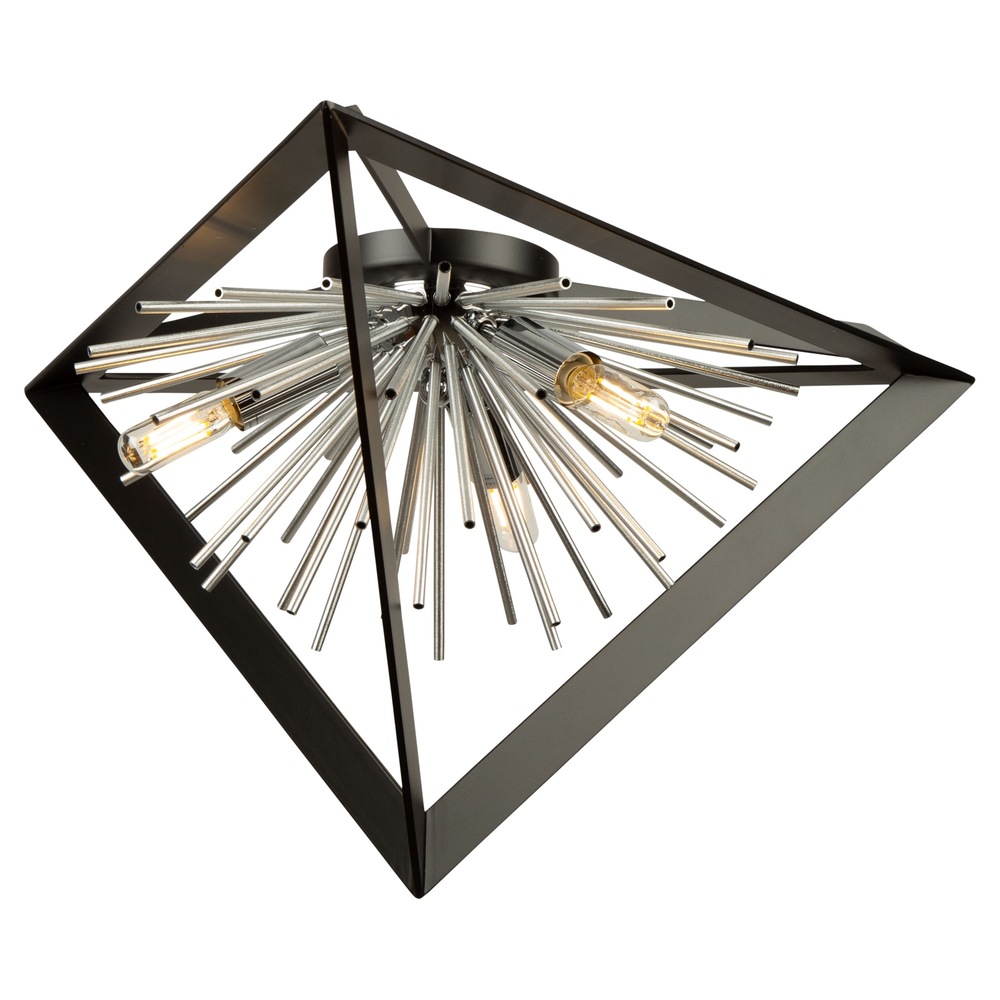 Artcraft Sunburst Flush Mount - Thumbnail 5