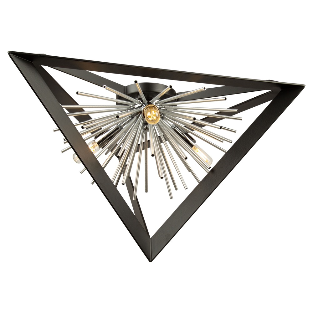 Artcraft Sunburst Flush Mount - Thumbnail 2