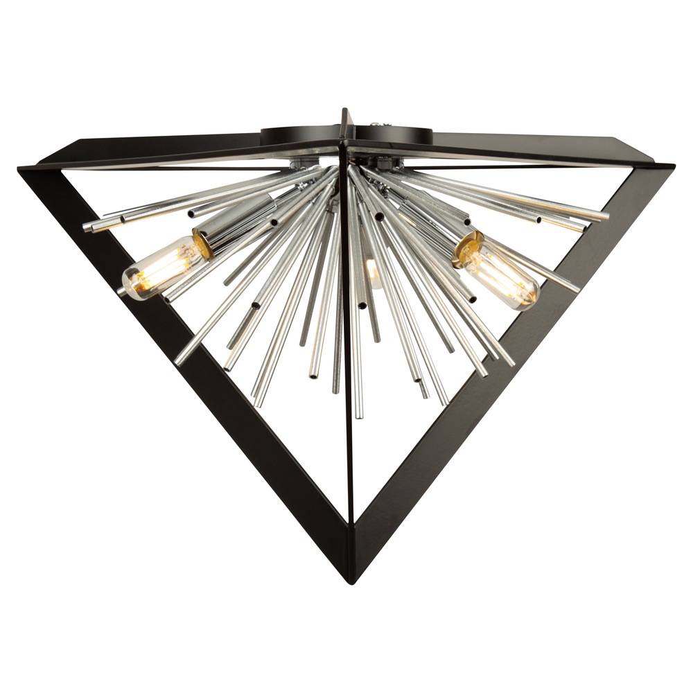Artcraft Sunburst Flush Mount - Thumbnail 4